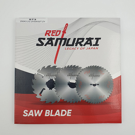 Пильный диск универсальный 250x30x3.2/2.2 Z32 WZ RED SAMURAI