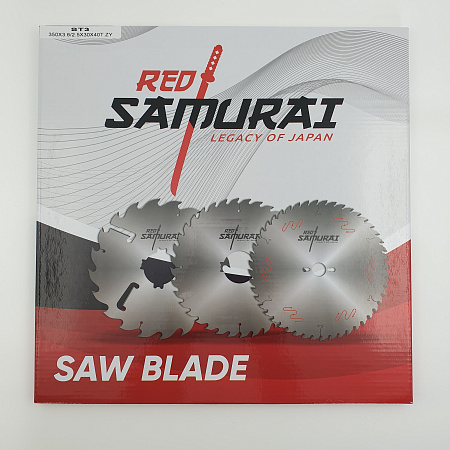 Пильный диск универсальный 350x30x3.6/2.5 Z40 WZ RED SAMURAI