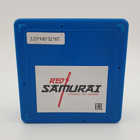 Фреза пазовая 125х32х6 RED SAMURAI
