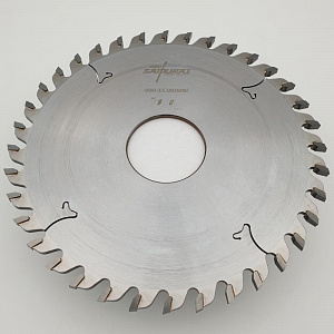 Пильный диск для раскроечных центров подрезной 180x4.3-5.5/3.2x50 Z36 RED SAMURAI
